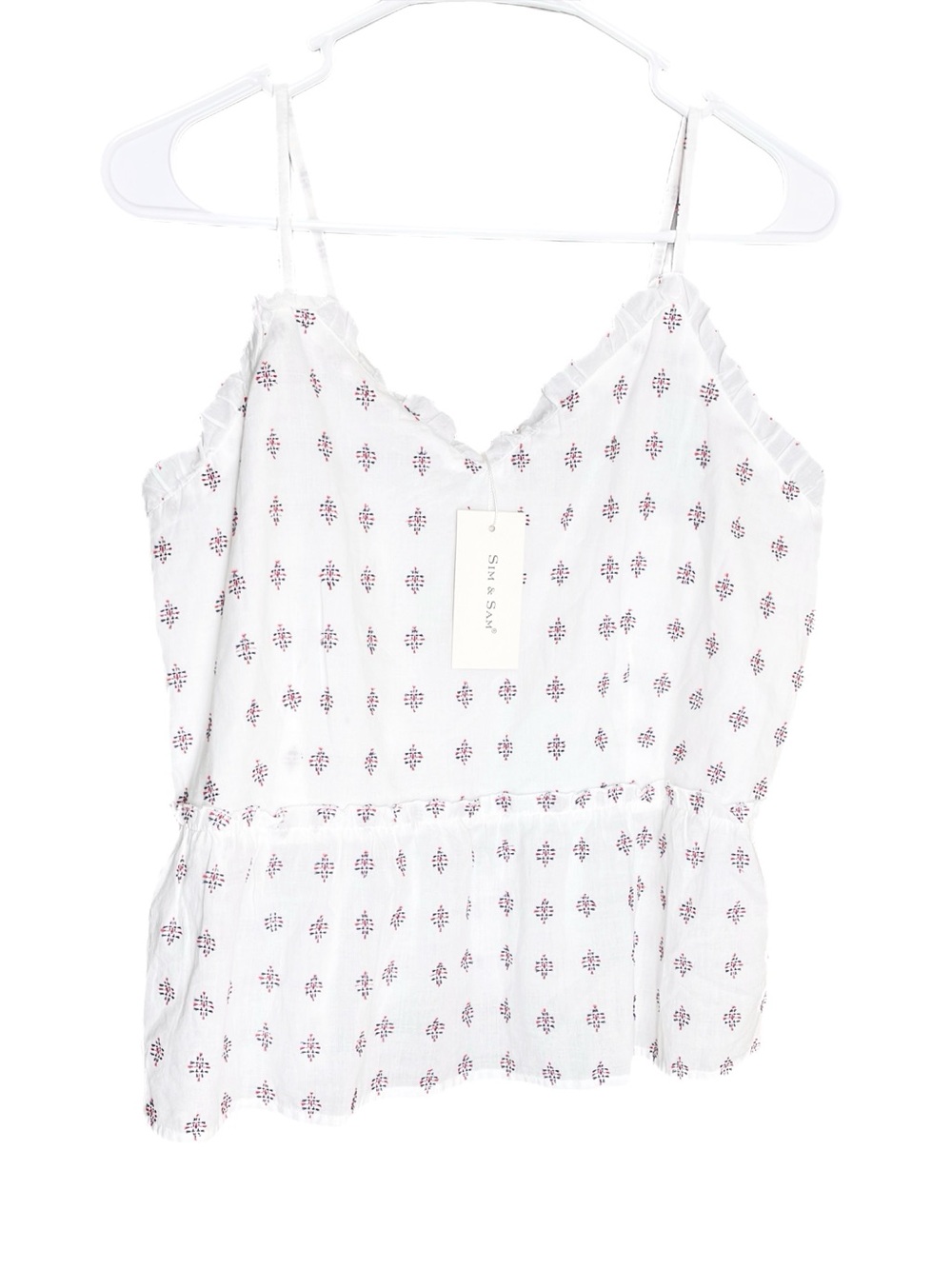 NWT Sim & Sam Cami Tank Top Size XL
